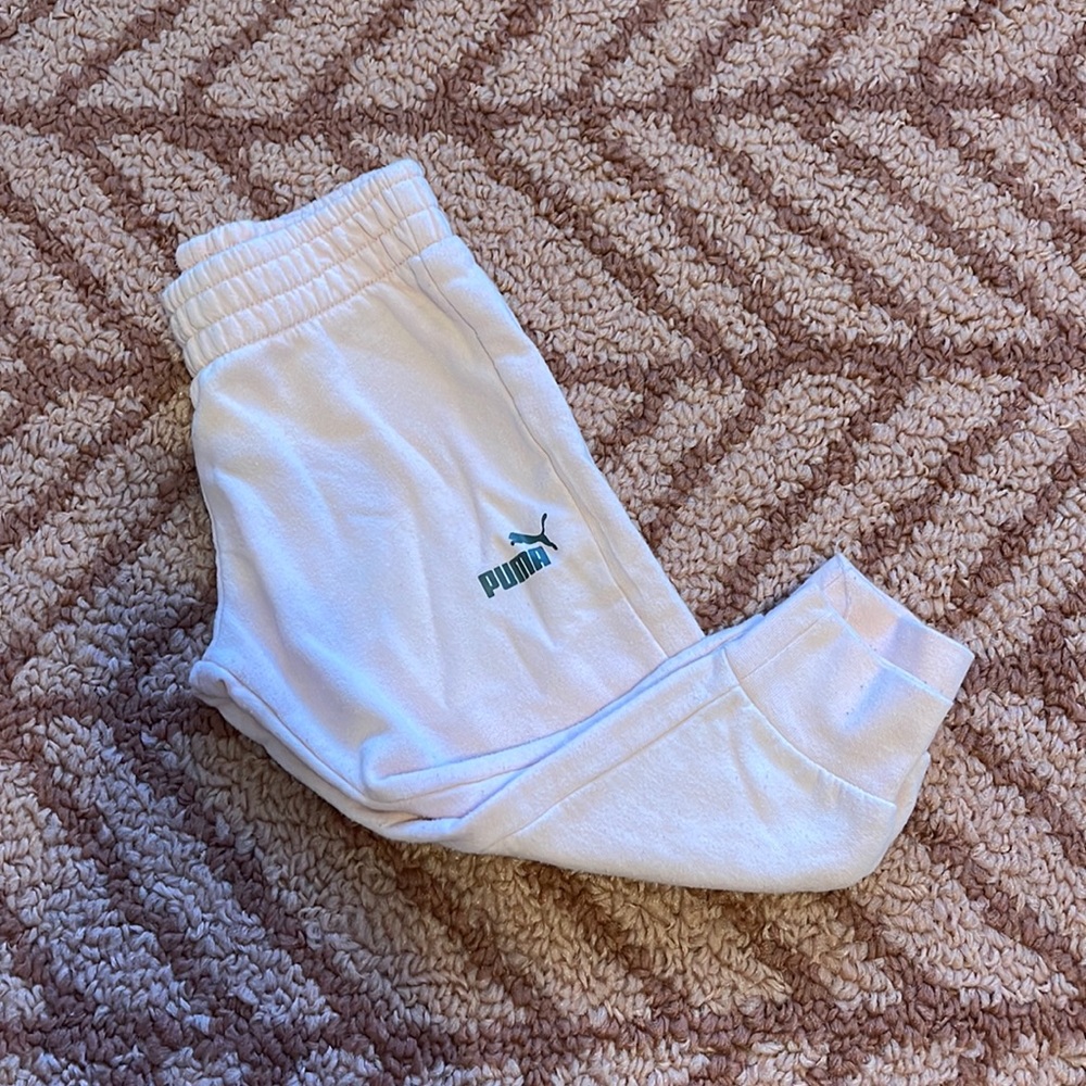 Puma sweat pants, a little scratch on the back side